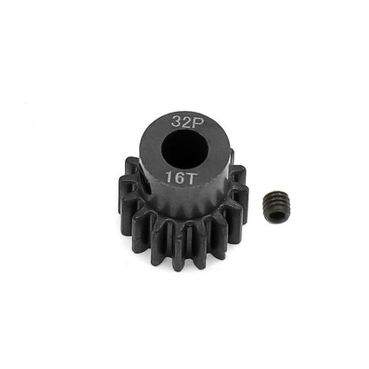 5-Pack Steel Metal 32P 5mm Pinion Motor Gear Sets 13T 14T 15T 16T 17T Compatible with HPI Kyosho Losi Axial Tamiya 1/8 1/10 RC Car Monster Truck Buggy - size: 13T 14T 15T 16T 17T