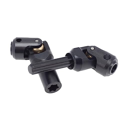 Universal Drive Shaft Transmission Shaft Metal Drive Shaft CVD Axle Set Lightweight Metal CNC Machined Suitable for RC Model Car Truck, Hole to Hole 60-77mm - color: Hole to Hole 60-77mm
