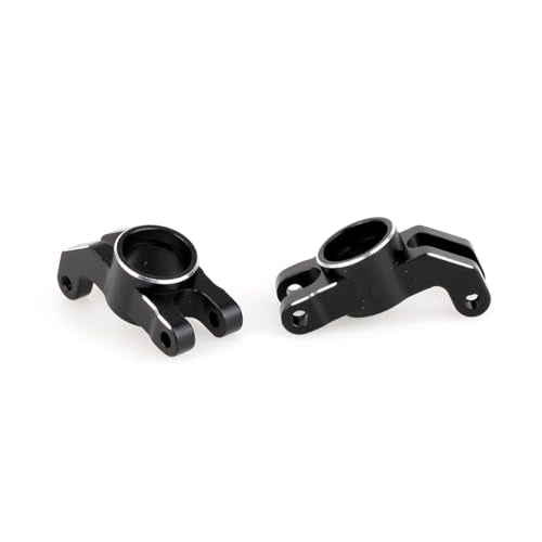LCX Racing RC Crawler Car CNC Aluminum Rear Hub Carrier Set L/R for Arrma 1/14 1/16 1/18 Truck Granite Typhon Mojave Grom ARA2102 ARA2106 ARA2104, Upgrades Parts Accessories