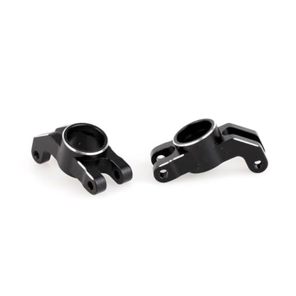 LCX Racing RC Crawler Car CNC Aluminum Rear Hub Carrier Set L/R for Arrma 1/14 1/16 1/18 Truck Granite Typhon Mojave Grom ARA2102 ARA2106 ARA2104, Upgrades Parts Accessories