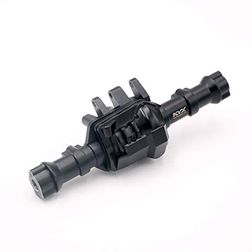 KYX Racing Metal Front & Rear Axle Housing Axle Shell w/Black Cover for 1/10 RC Crawler TRX-4