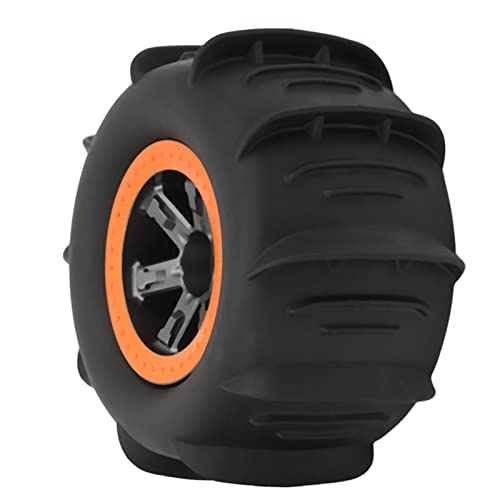 RC Tires, High-Durability Off-Road 1/10 1/12 Scale Rubber Wheels for Beach Driving Desert Racing Outdoor Adventures