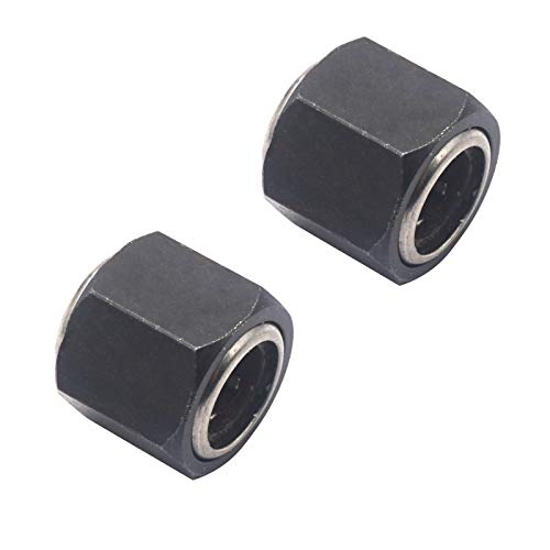 2Pack Vgoohobby 12mm Hex Nut One Way Bearing Compatible with Vertex VX 18 16 SH21 12mm Engine RC Nitro Car Buggy Monster Truck RC Pull Start Parts