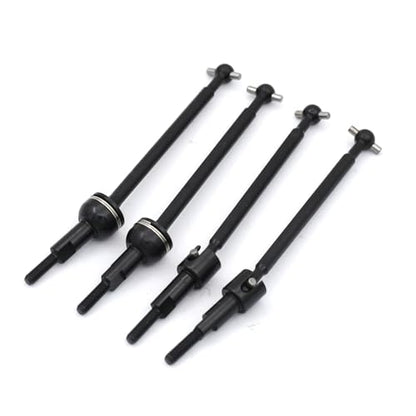 Steel Front and Rear Drive Shaft Axle Set RC Upgraded Parts for RLAARLO AM-X12 AM-D12 RC Car