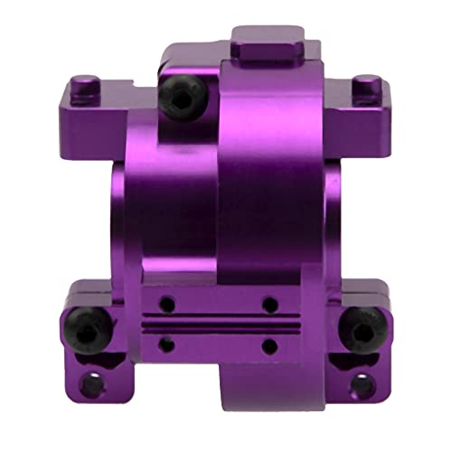 Share Goo Metal Differential Gear Box Housing Cover 102075?02051? Compatible with HSP Redcat Racing 1/10 RC On-Road Car Buggy Truck (Purple)