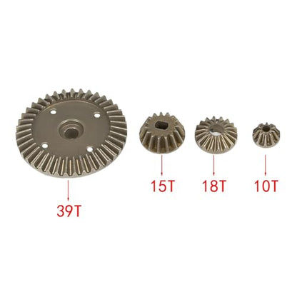 Differential Gear High Efficiency Differential Systems Kits 39T for XV02 TT02 MB01 BT01 XM01 Remote Control Car Parts Remote Control Car Accessories