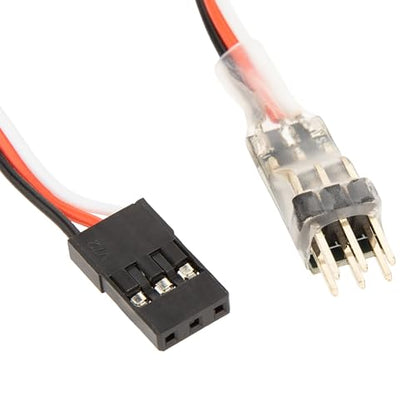 MEUS RACING 3PCS Mini RC Servo Extension Cable Wire Splitter for RC Models Cars Airplanes Robots, Dupont Female to 2.54mm 3-Pin Plug (Group A)