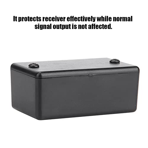 RC Receiver Box Waterproof Sealed Plastic Enclosure for Remote Control Car Boat Accessories Black 60x35x25mm