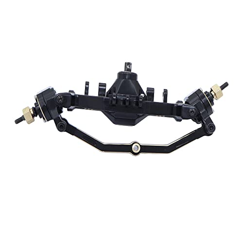 1/18 RC Front Rear Axle Assembly Set Brass Front Rear Portal Axle for Traxxas TRX4M 1/18 RC Crawler (1set)