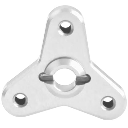 Aluminum Alloy Slipper Clutch Eliminator Compatible with Traxxas E-Maxx E-Revo Summit T-Maxx 3.3 Revo 3.3 1/10 RC Car Upgrade Parts (Silver) - color: Silver