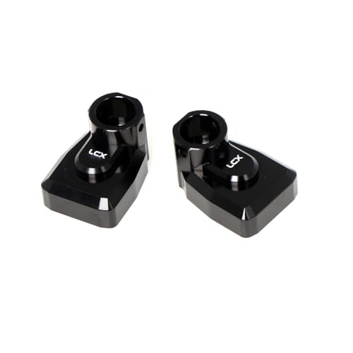 LCX Racing 1/8th RC Crawler Car Aluminum AF16P Rear Portal Axle Housing Component for Axial AXP8 Gilamon 2.2，Upgrades Parts Accessories
