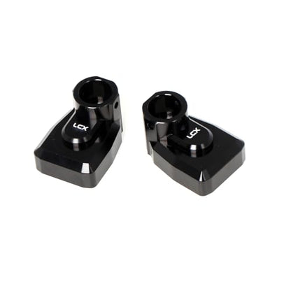 LCX Racing 1/8th RC Crawler Car Aluminum AF16P Rear Portal Axle Housing Component for Axial AXP8 Gilamon 2.2，Upgrades Parts Accessories