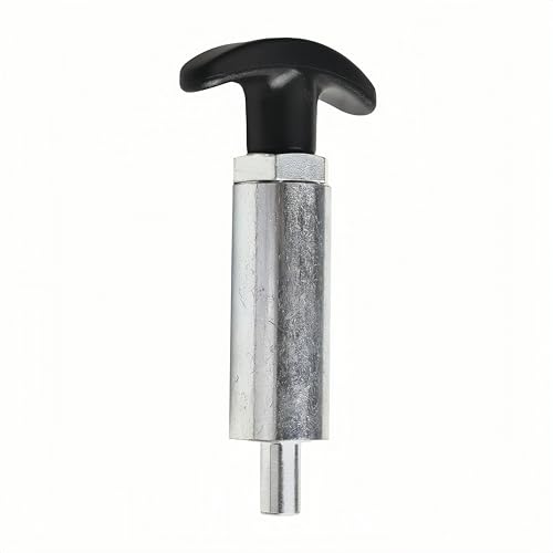 Handle Locking Spring Loaded Pull Pin /Pop Pin Shank,Steel Tire Carrier Pin Handle Knob Round Nut (2Pack, 5/8" Diameter) - color: 2Pack, size: 5/8" Diameter