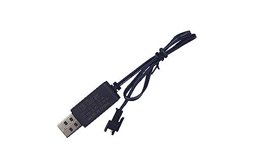 9.6V 2800mah AA Rechargeable Battery with SM-2P Plug with USB Charging Cable for RC Toys Cars Trucks Tanks Engineering Vehicles Remote Control Boats Electric Toys Rechargeable Batteries