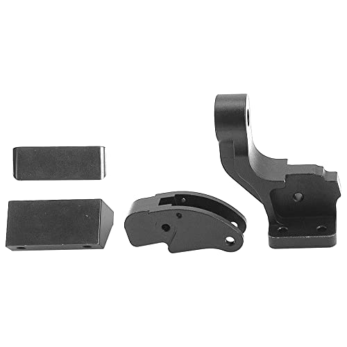 ShareGoo Metal 1/6 RC Hitch Trailer Tow Hook Simulation Tow Shackles Compatible with Axial SCX6 Jeep JLU Wrangler 1/6 RC Crawler Car