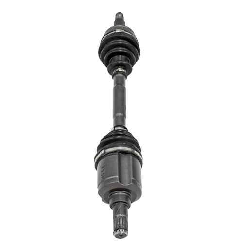 Detroit Axle - Front Left Steering Knuckle and Wheel Hub Bearing CV Axle | Shaft Assembly Replacement for 2007-2011 Dodge Caliber - 2pc Set - size: 2UX47813/Pair