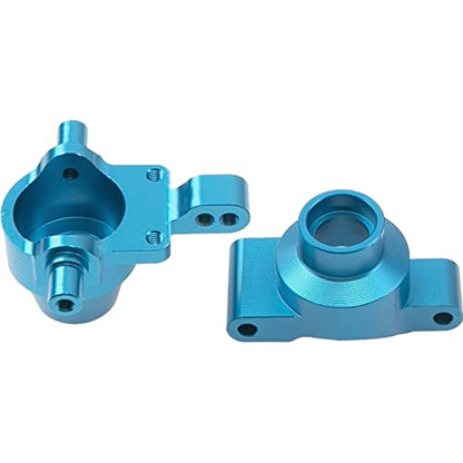 ShareGoo Metal Front & Rear Steering Knuckles Carrier Steering Hub Carriers Upgrade Parts Compatible with Tamiya TT-01 TT01 1/10 RC Drift Car