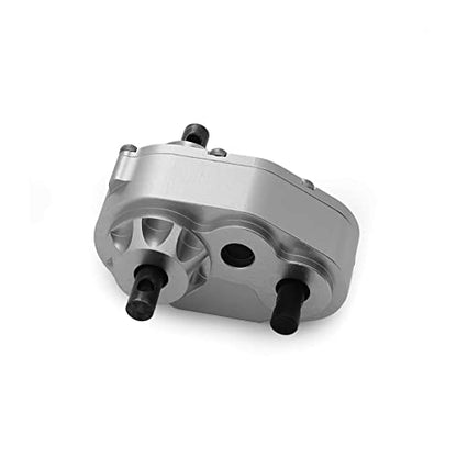 Metal D90 Single Speed Transmission Gearbox with Clockable Motor for 1/10 RC Crawler RC4WD Gelande II FJ40 G2 D110 DefenderTF2 (Transfer Case) - color: Transfer Case