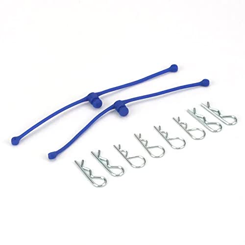 Du-Bro 2249 Blue Body Klip Retainer (2-Pack) - color: Blue