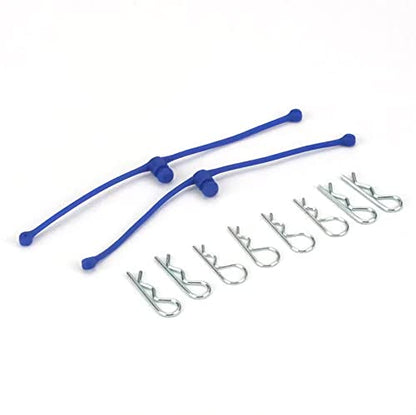 Du-Bro 2249 Blue Body Klip Retainer (2-Pack) - color: Blue