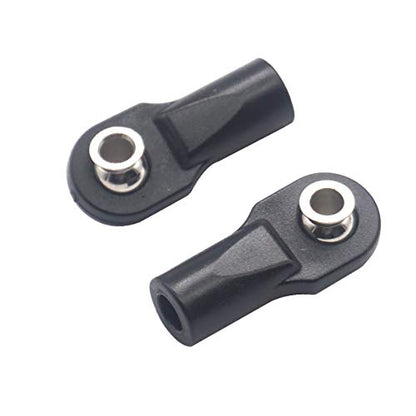 10Pack Share Goo M4 Plastic Tie Rod End Ball Joint Link Ball Head Holder Compatible with Traxxas TRX-4 Axial SCX10 HSP 90046 90047 1/10 RC Crawlers Car (22mm) - size: 22mm