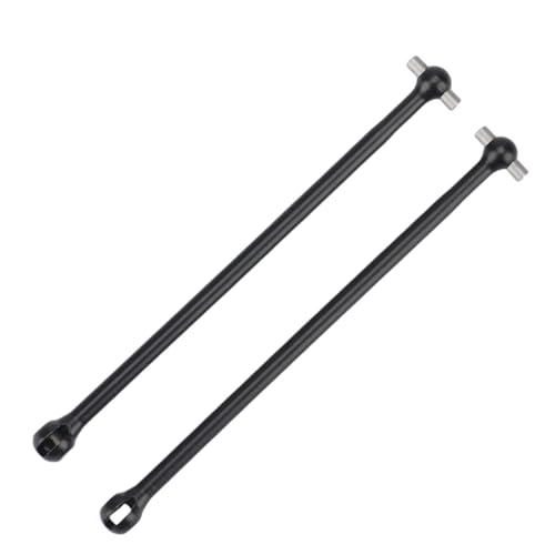 RC Car Drive Shafts Compatible with Losi Lasernut U4 1/10 RC for Rock for Racer for Buggy Car Upgrade Parts 2Pcs Metal Front Rear Drive Shaft