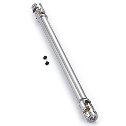 RC-Hub 1Pcs Metal RC Driveshafts 1:14 Tamiya King Hauler Tanker Truck | 45-50/47-57/55-67/60-80/70-90/110-260mm Drive Shaf,RC Car Upgrade Parts - size: 130-170mm