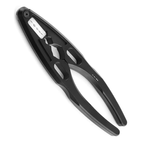 RC Crawlers Components For Traxxas For Axial XV01 1/8 1/10 94111 1pc 6 IN 1 Metal Shock Absorber Pliers Rod Ball Clamp Multi-function Tool RC Crawler Car Parts(Black) - color: Black