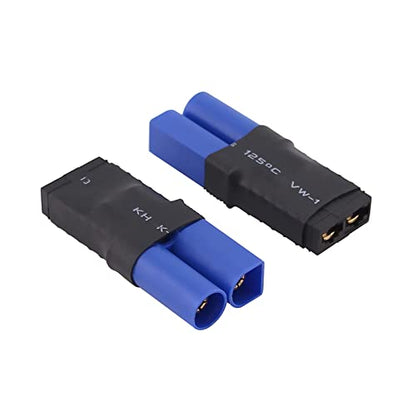 4pcs Compatible with TRX to EC5 Male Female RC Connector Adapter(E43-4)