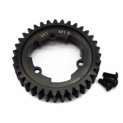 Hard Steel 35T 1.5 Mod (1.5 Metric Pitch) Main Spur Gear Widen 12mm for Traxxas 1/5 X-Maxx 6S 8S 1/6 XRT