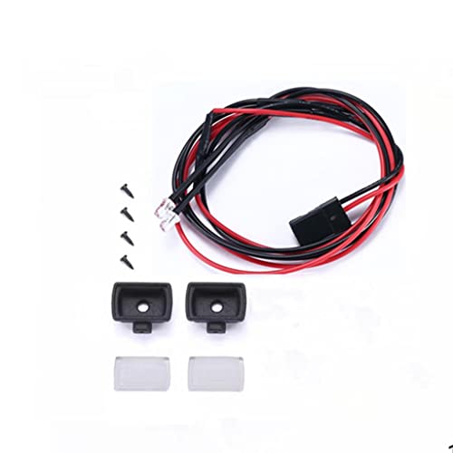 1:10 Metal Bull Bar Bumper Set for WPL D12 RC Crawler Truck Toy, CNC Machined Front Rear Bumper to Your Car, Easy Installation, Upgrade Your Truck Style, 1 - Front Square Light - color: Front Square Light
