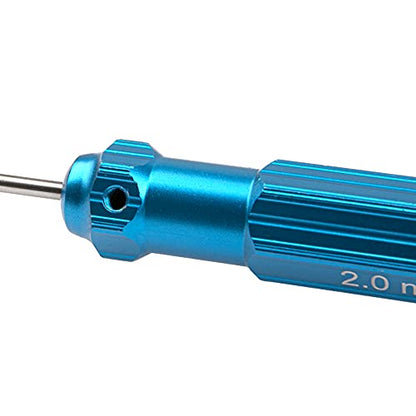 4Pack Vgoohobby Hexagonal Screwdrivers 1.5mm 2.0mm 2.5mm 3.0mm Hex Screw Driver Tools Kit for RC Helicopter Drone Helicopter Car Models,Coloured Handles
