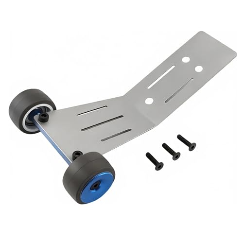 Stainless Steel Wheelie Bar for 1/10 Mini Maxx RC Monster Truck Rear Support | Reinforced Design,Rear Wheel Support,Heavy Duty,High Strength,Wear Resistant,Durable,Precision Fit,RC Car Upgrade Parts