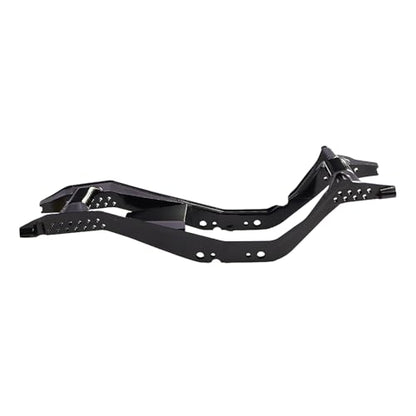 1/30 Aluminum Chassis Rails Frame for AXIAL SCX30 Ford Bronco 4X4 SCX30 Jeep Wrangler JLU 4X4 RC Crawler Car Upgrade Parts (Black) - color: Black