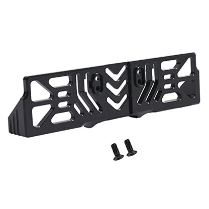 Aluminum Alloy Battery Tray Mount for Axial SCX10 III AXI03007 1/10 RC Crawler Upgrade Parts (Black) - color: Black