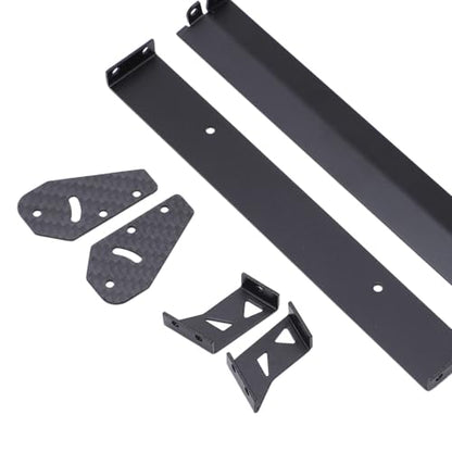 Aluminum Alloy Rear Wing Tail Spoiler for 1/10 RC On-Road Racing Drift Car – Aerodynamic Design, Adjustable Angle, Easy Installation, Durable Construction