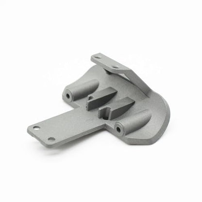 Metal Front Anti-Collision Bumper Mount Replacement RC Parts for WLtoys 124008 124010 1/12 4WD RC Car - color: Front Bumper Mount
