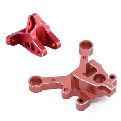 For Infraction For Limitless For Mojave 1/7 Metal Center Brace Front And Rear Mount RC Car Upgrade Parts Models(Red) - color: Red
