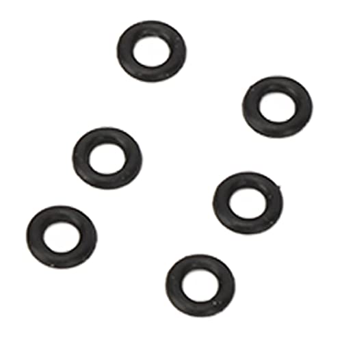 20PCS Brass Shock Damper Ball Head Set, RC Rod Ends Ball with 40 Rubber O Rings RC Crawler Suspension Link Ball Joint Replacement Parts for 1/24 SCX24RC Car Upgrade