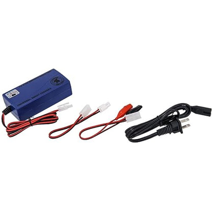 Lancer Tactical Smart RC Battery Charger for 7.2V-12V NiMH/NiCd Battery Packs (6S-10S), Ideal for RC Cars, Airplanes, Airsoft Batteries - Compatible with Standard Tamiya and Mini Tamiya