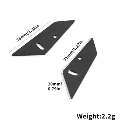 RC Car Rear Tail Spoiler Wing Replacement for Tamiya TT02 XV01 for HSP Drift Car 1/10 RC Car