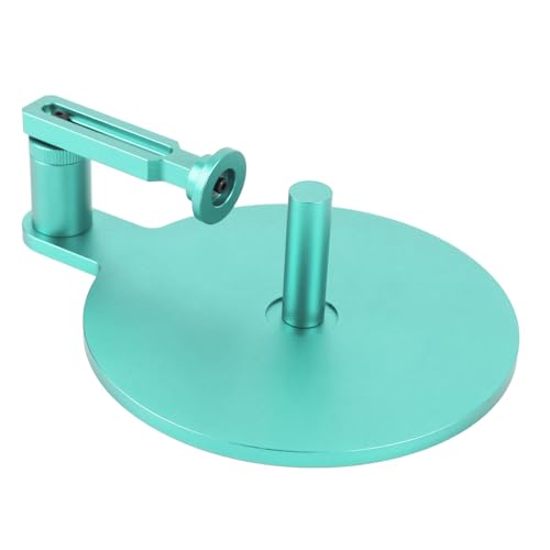 RC Tire Gluing Tool with Adjustable Roller | Metal Cementing Helper for 1/18-1/8 Scale RC Trucks, Multifunctional Car Wheel Adhesive Applicator in Blue (Cyan) - color: Cyan