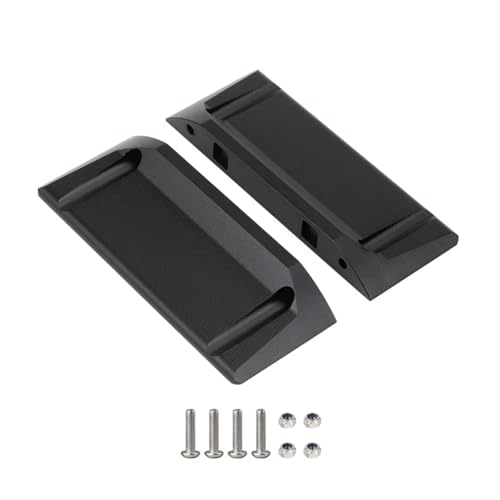 RC Car Chassis Frame for SCX10 II SOA Built Trail 1/10 Carbon Fiber for LCG for Chassis Kit RC Crawler Car Truck DIY Upgrade Parts(Side Plates) - color: Side Plates