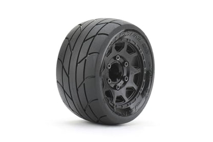 1/10 2.8 ST Belted Tires with Multi Hex Wheels (4) FITS Traxxas Stampede/Rustler/Arrma Granite/senton/Big Rock/Pro-Line (Super Sonic)