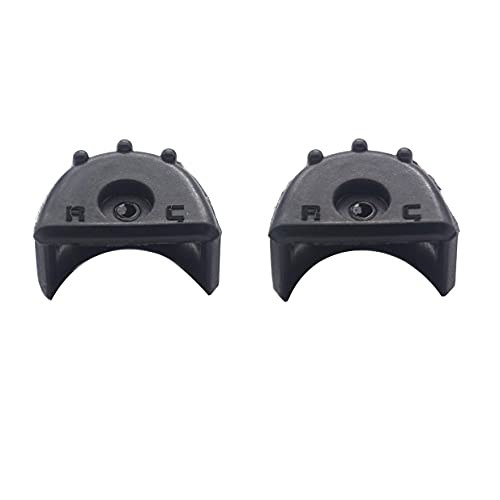4Pack ShareGoo RC Shock Absorber Cap Protector Guards Anti-Collision Cap Compatible with 1/8 RC Car HSP HPI Axial Traxxas Redcat Racing Monster Truck Buggy (Black) - color: Black