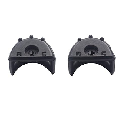 4Pack ShareGoo RC Shock Absorber Cap Protector Guards Anti-Collision Cap Compatible with 1/8 RC Car HSP HPI Axial Traxxas Redcat Racing Monster Truck Buggy (Black) - color: Black