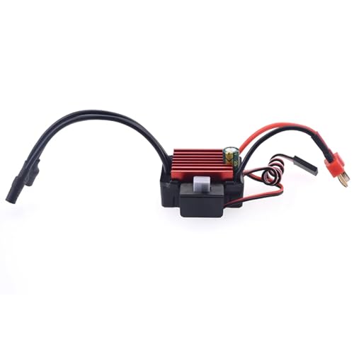 2-3S 35A Waterpoof Brushless ESC Speed Controller BEC 5V 2A for T Plug for 1/14 1/16 RC Car - color: 35a T Plug