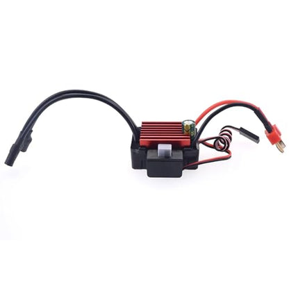 2-3S 35A Waterpoof Brushless ESC Speed Controller BEC 5V 2A for T Plug for 1/14 1/16 RC Car - color: 35a T Plug
