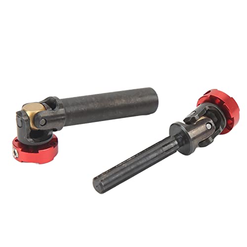 Universal Drive Shaft, Long Lasting Reliable Stainless Steel Driveshaft for 1/10 1/14 Scale RC Cars and Trucks 70-90mm, Durable Upgrade for RC Enthusiasts Off-Road Racing and Crawling