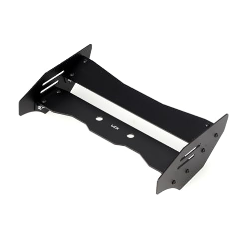 LCX Racing RC Car CNC Machined Aluminum Rear Wing for RC Truck Arrma 1/8 Typhon, Upgrades Parts Accessories